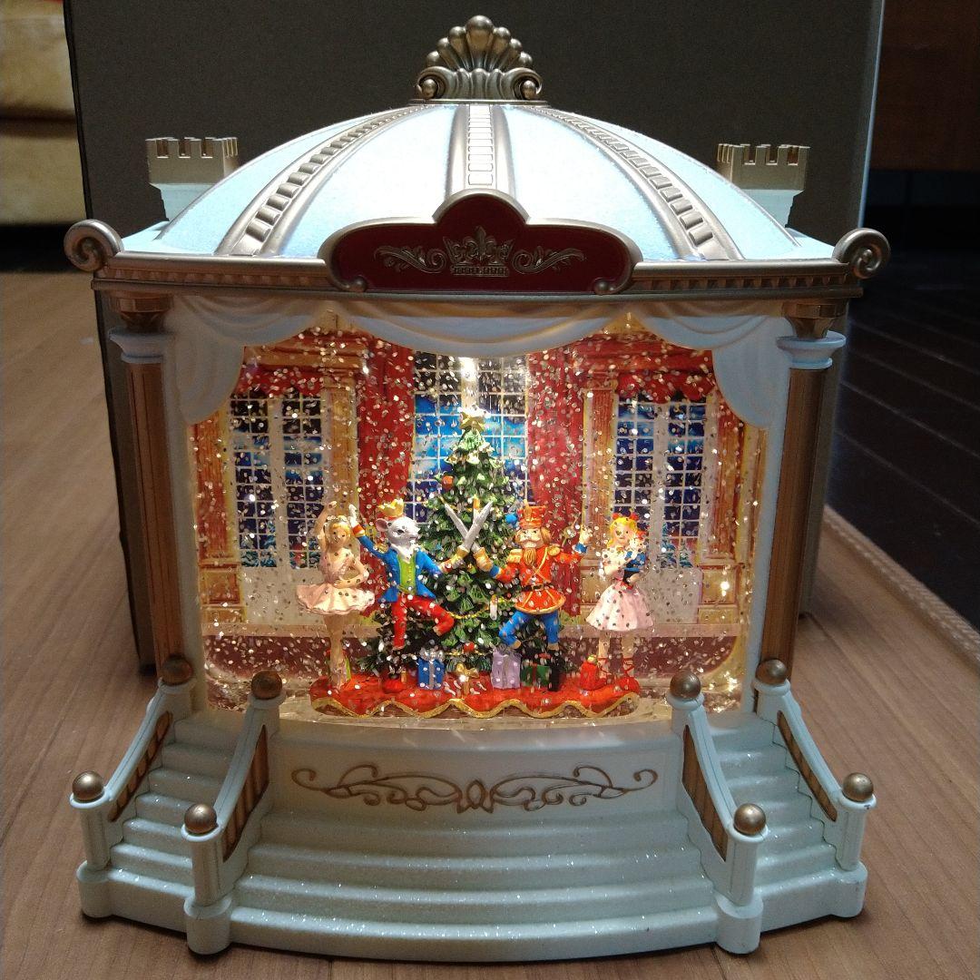 くるみ割り人形　オルゴール　スノードーム 楽天市場】くるみ割り人形 花のワルツ スノードーム スノーグローブ