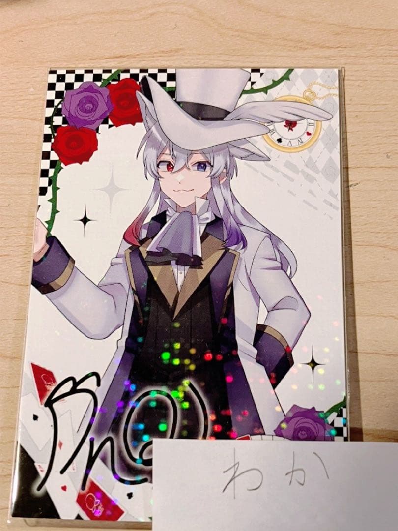 カラフルピーチ落ちワントレカ どぬくサイン付き - メルカリ