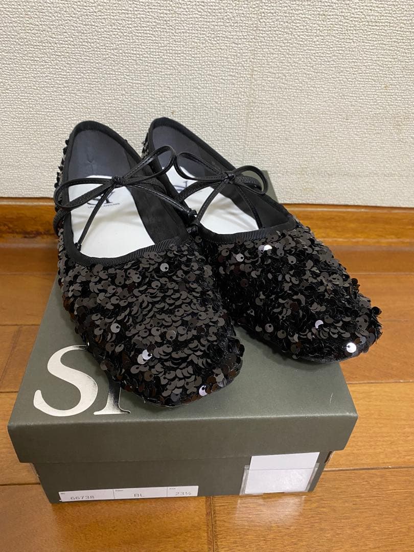 期間限定お値下げ☆SY UNITED ARROWS スパンコール バレエシューズ SY UNITED ARROWS（シー ユナイテッドアローズ） バレエシューズ
