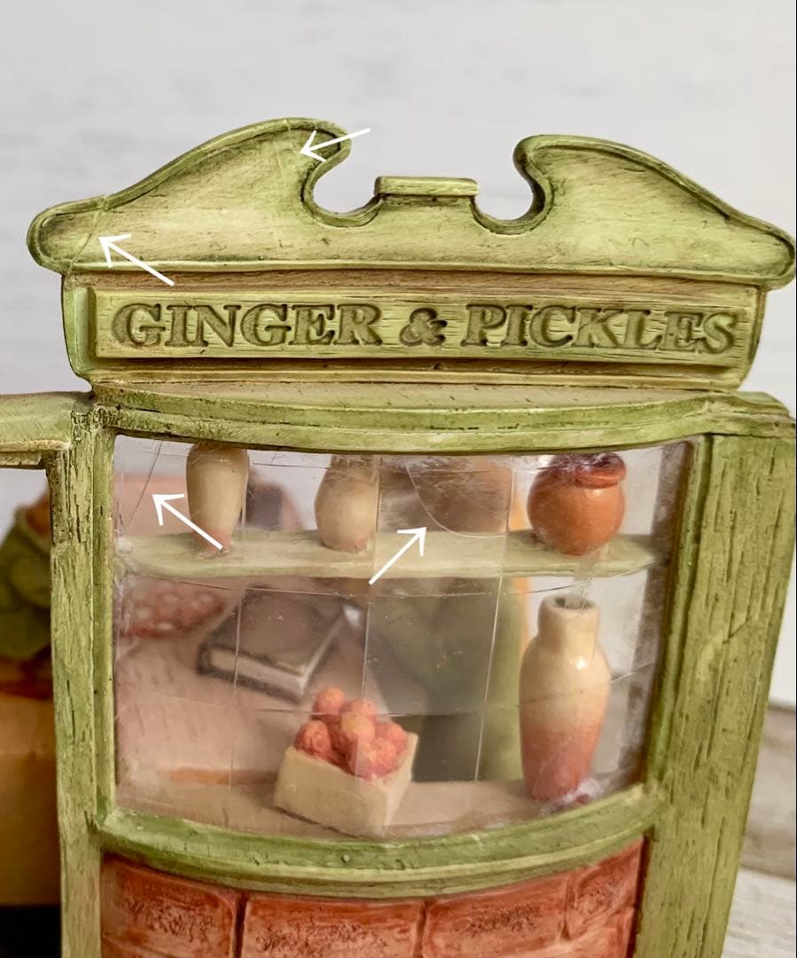 ジンジャーとピクルスのお店 タブロー フィギュリン 置物 ビアトリクス