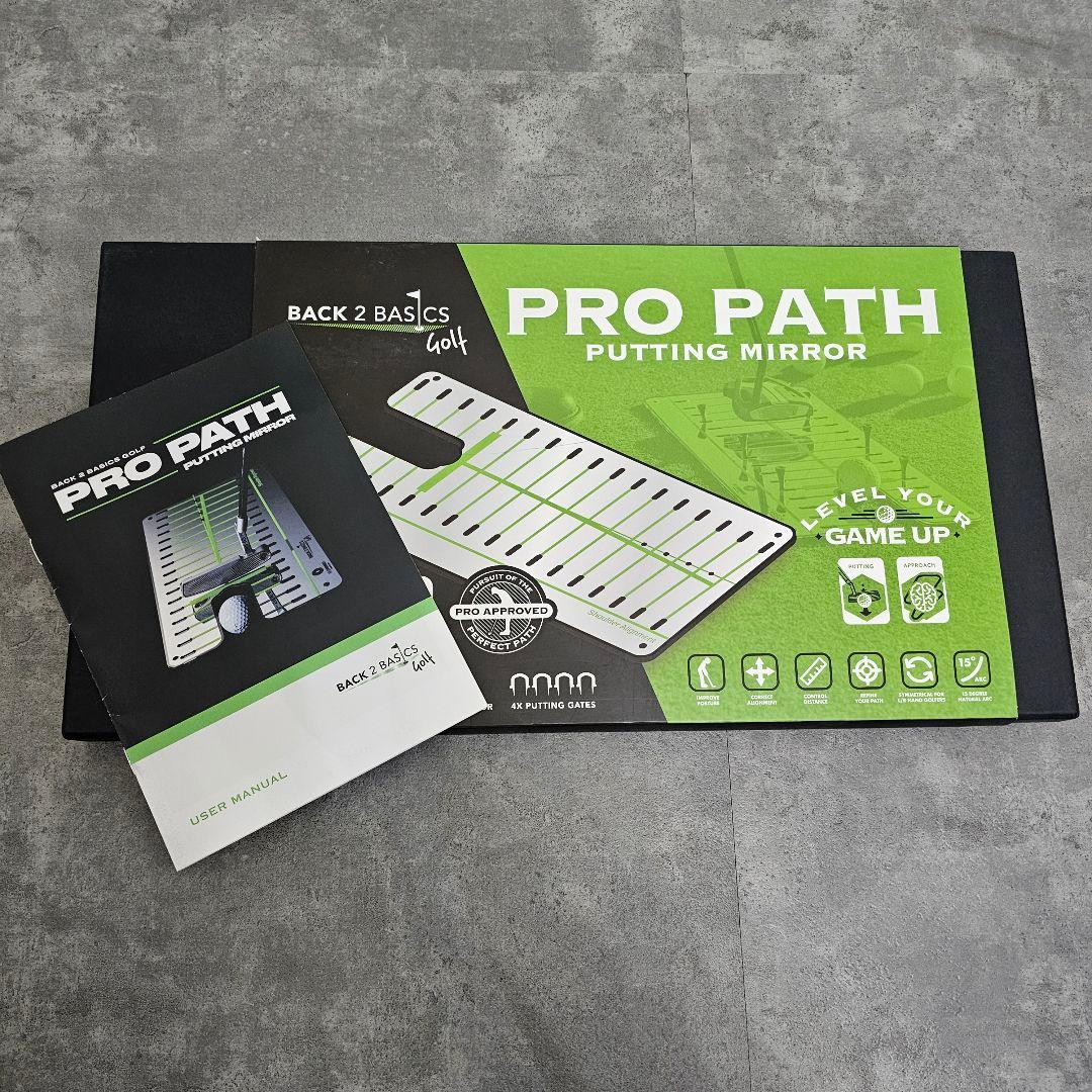【新品 未使用】PRO PATH PUTTING MIRROR 楽天市場】＼スーパーセール 15%OFF 11日1:59迄／ パター練習器具