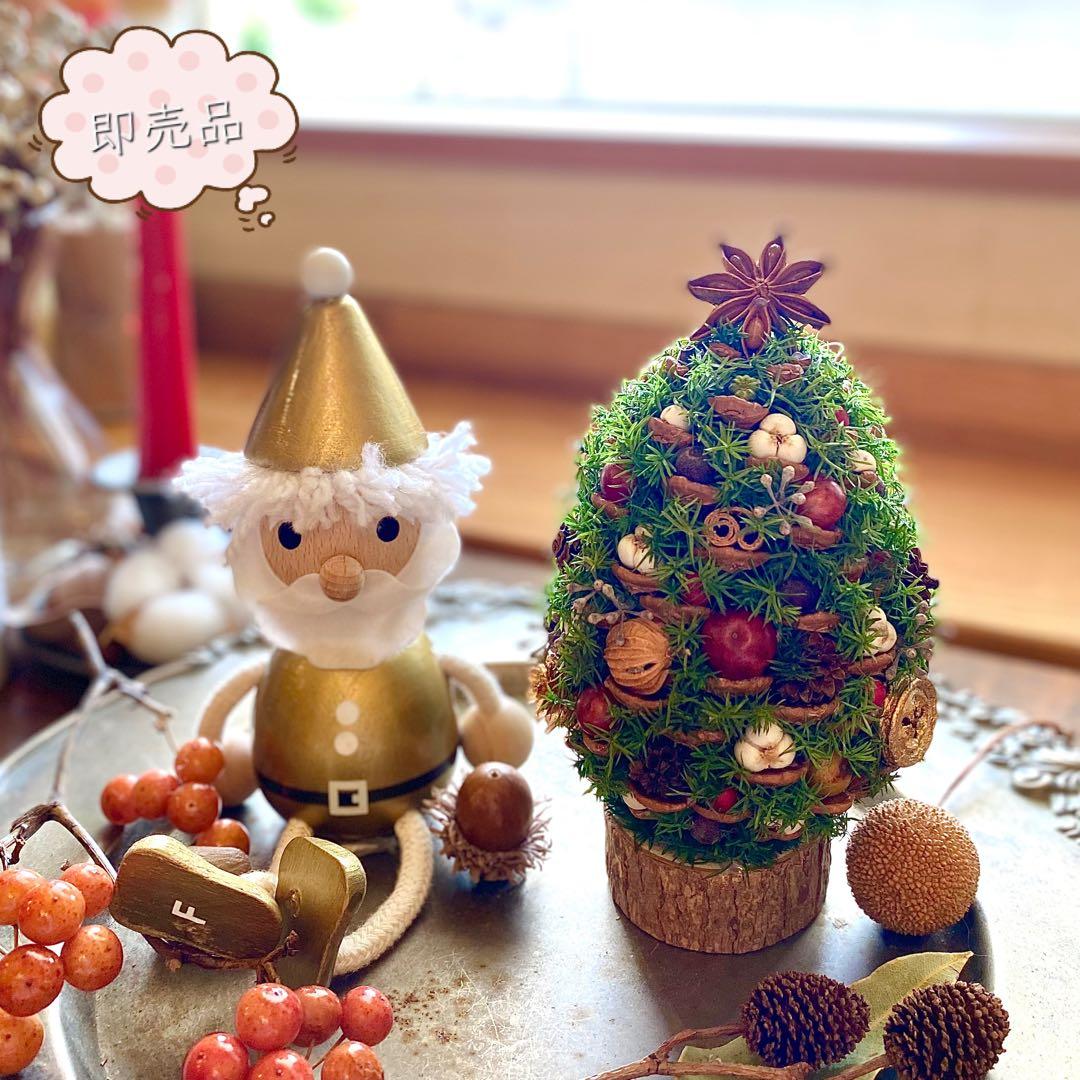 ☘️即売品☘️ 大王松 の 松ぼっくりツリー プリザーブド ドライ
