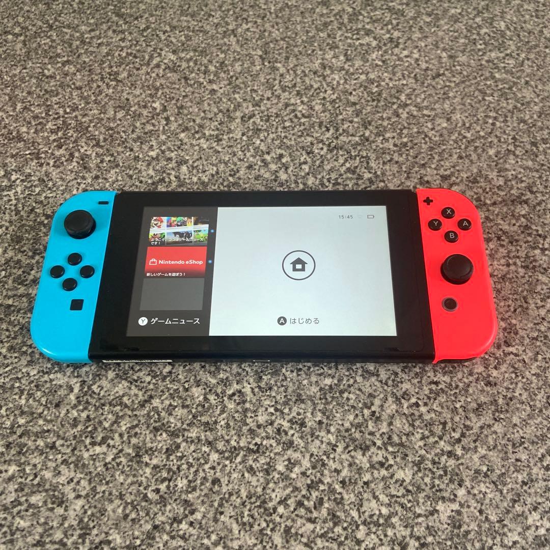 ニンテンドースイッチ本体　★電源はは入りますがジャンク品 画面美品・本文要確認 Nintendo Switch 有機EL 本体 2022年製 付属品完