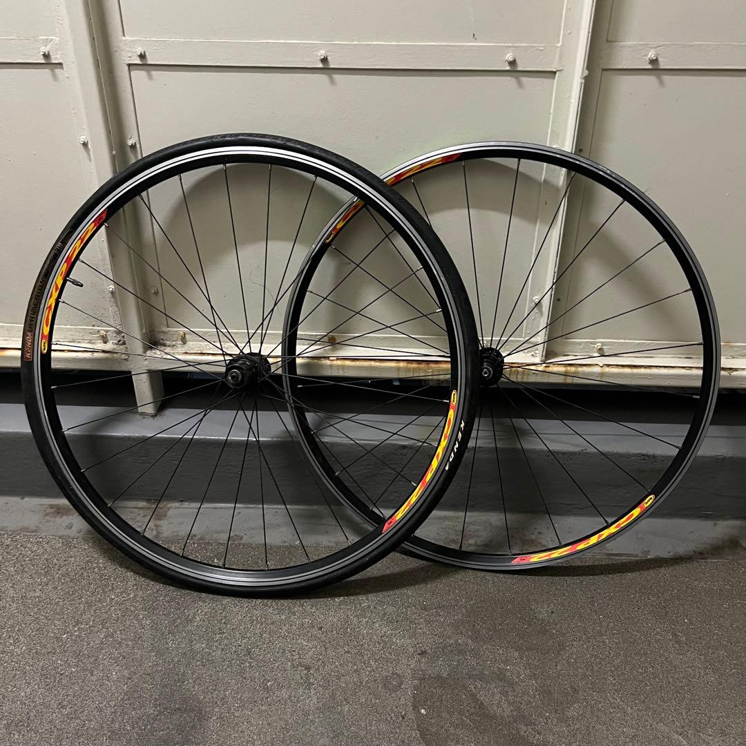 マビック mavic cxp22 ホイール ロード シマノ 10S - メルカリ