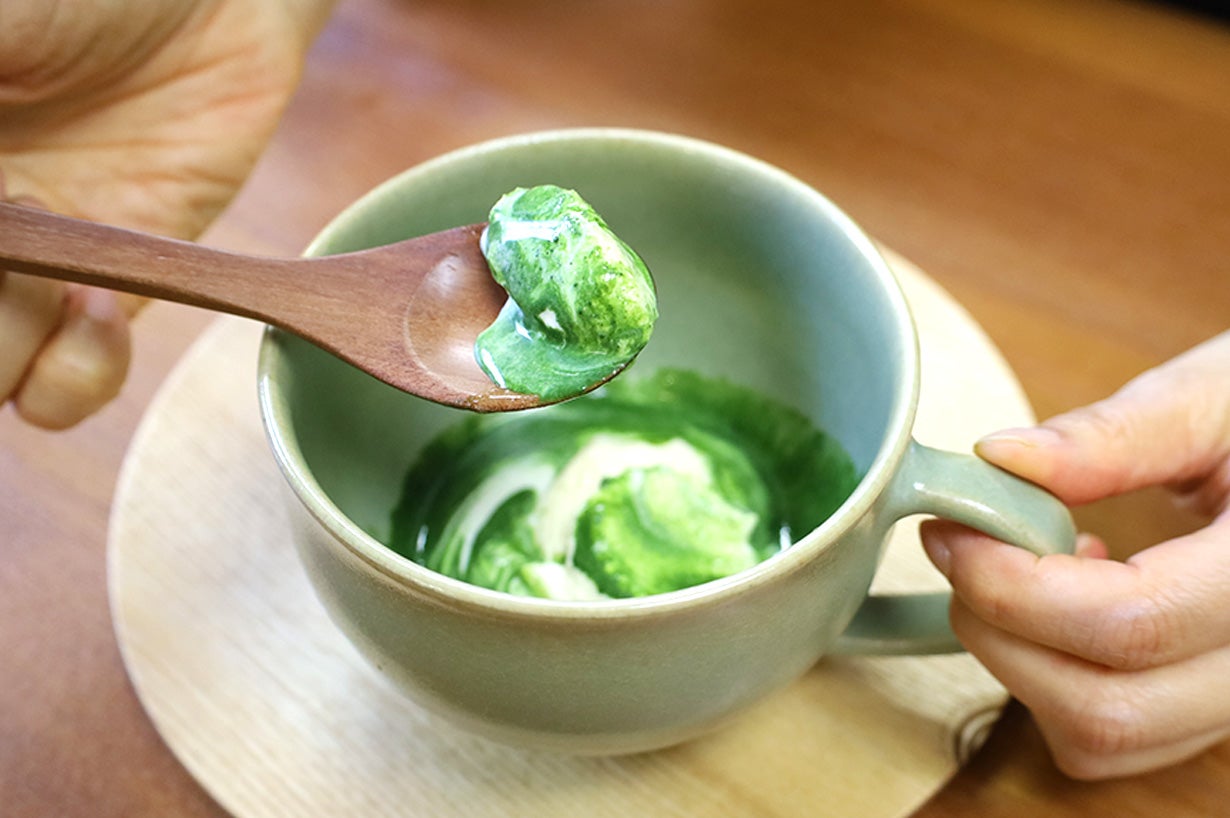 お茶の葉から生まれる器】京都の老舗茶舗が企画 抹茶を楽しむお茶の葉