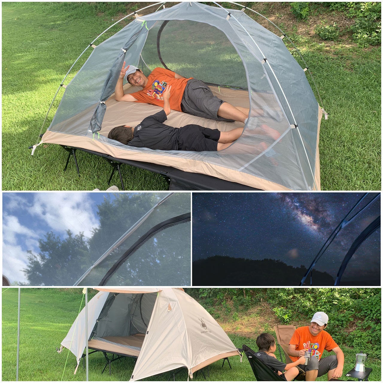 キャンプの準備と片付けが面倒な人も爆速で設営＆撤収！2人用