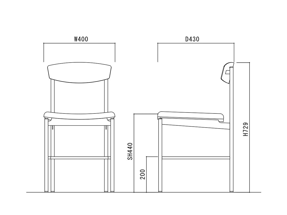 杉山製作所 Petit Chair / すぎやませいさくしょ プチ チェア