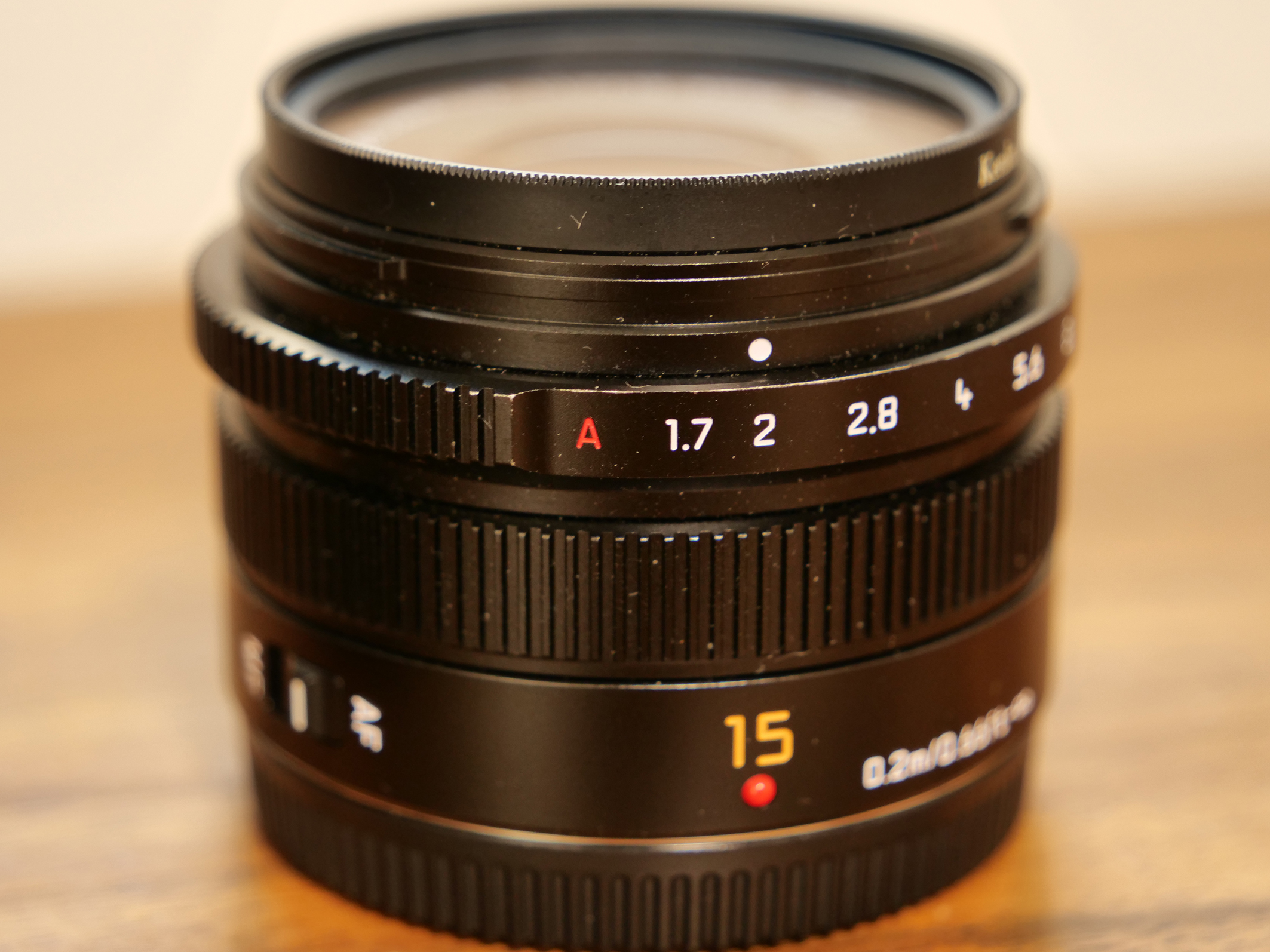 とろボケ単焦点。LEICA DG SUMMILUX 15mm / F1.7 ASPH.STARGAZER