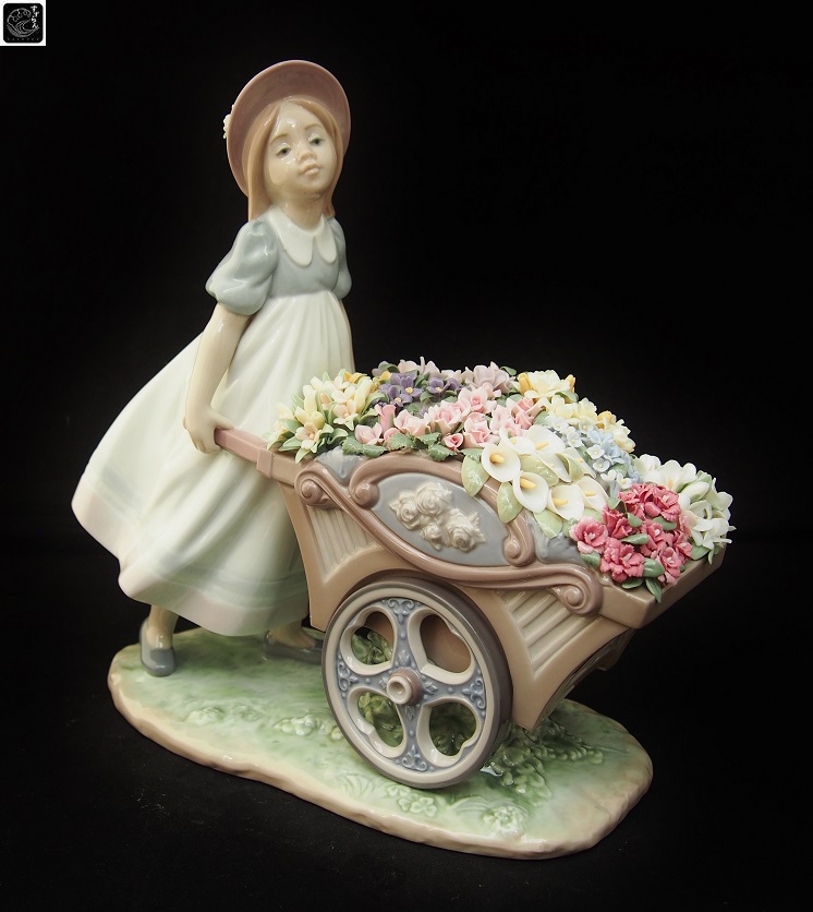 リヤドロ】【可愛いお花屋さん（百貨店仕様）】【絶版】【7221】